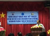 Sinh hoạt khoa học kỹ thuật bệnh viện Sản Nhi Cà Mau